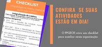 Baixe o checklist e acompanhe suas atividades