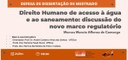 Defesa de Dissertação de Marcos Mancio Affonso de Camargo aconteceu no dia 24/2