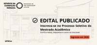 EDITAL PUBLICADO: Processo Seletivo para ingresso em 2026