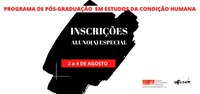 Inscrição alunos(as) especiais 2021 -2