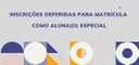 Matrículas em 8 de agosto