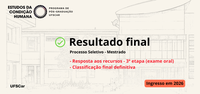 Processo Seletivo 2026: Resultado final